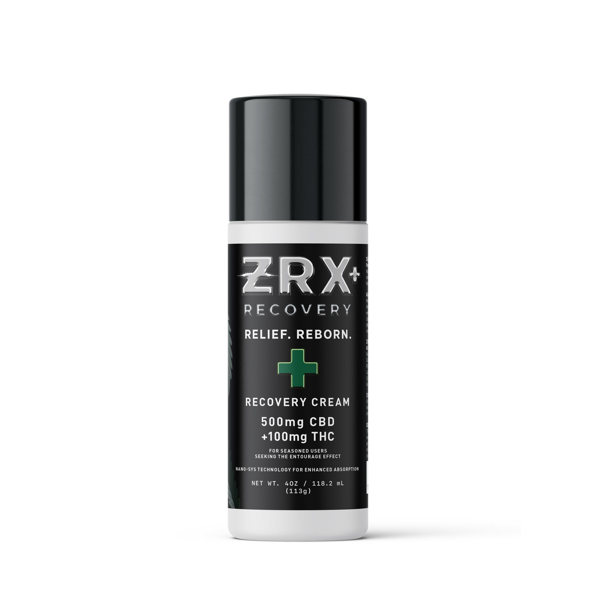 Recovery Cream CBD+THC 4OZ